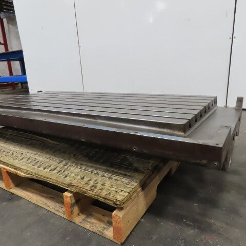 Leblond Makino FNC 106/A30 T-Slot Bed Table Work Holding Fixture Set Up Plate