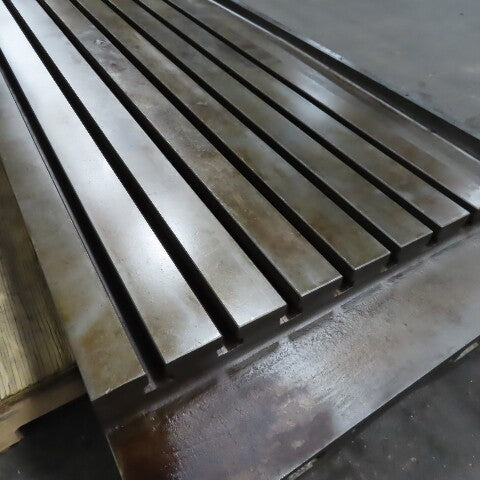 Leblond Makino FNC 106/A30 T-Slot Bed Table Work Holding Fixture Set Up Plate