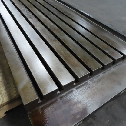 Leblond Makino FNC 106/A30 T-Slot Bed Table Work Holding Fixture Set Up Plate