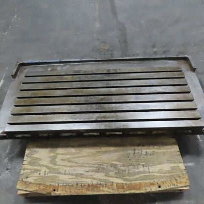 Leblond Makino FNC 106/A30 T-Slot Bed Table Work Holding Fixture Set Up Plate