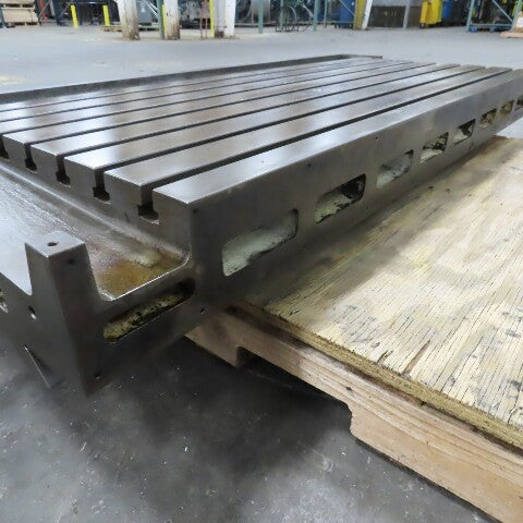 Leblond Makino FNC 106/A30 T-Slot Bed Table Work Holding Fixture Set Up Plate