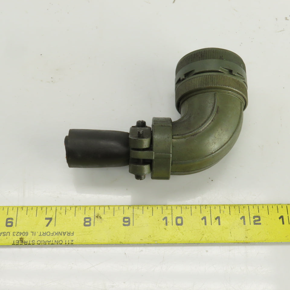 JAE 28-20S MS3108B28-20S-ZN 14 Pos Circular Connector Plug Female Solder Cup