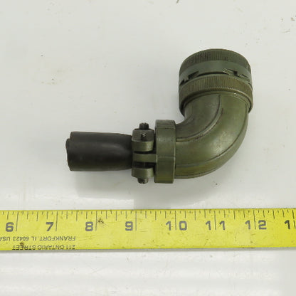 JAE 28-20S MS3108B28-20S-ZN 14 Pos Circular Connector Plug Female Solder Cup