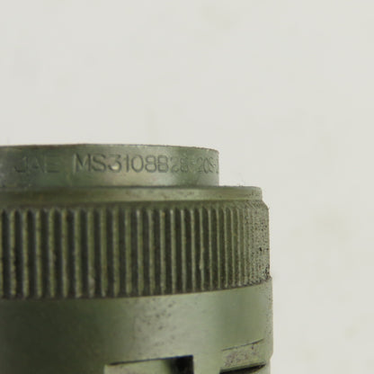 JAE 28-20S MS3108B28-20S-ZN 14 Pos Circular Connector Plug Female Solder Cup