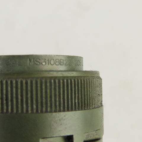 JAE 28-20S MS3108B28-20S-ZN 14 Pos Circular Connector Plug Female Solder Cup