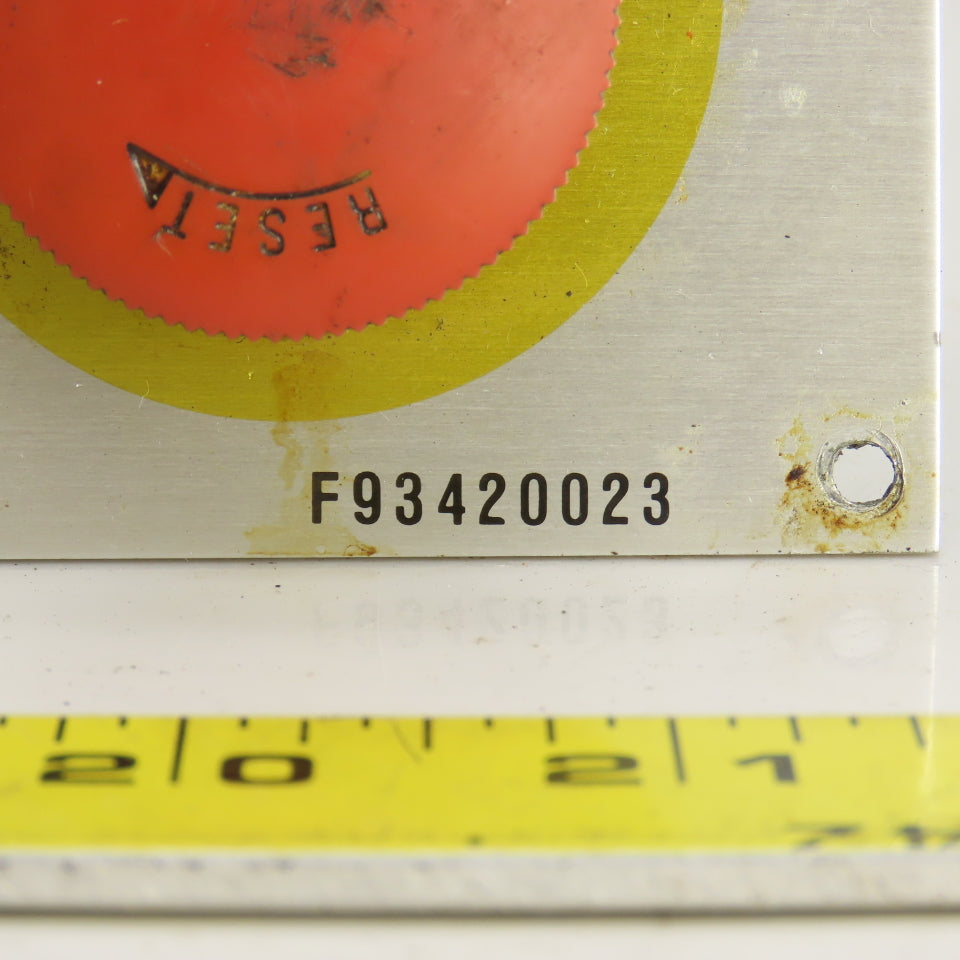 Leblond Makino F93420023 Vertical CNC Mill Operator Control Panel Parts/Repair