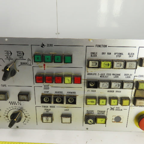 Leblond Makino F93420023 Vertical CNC Mill Operator Control Panel Parts/Repair