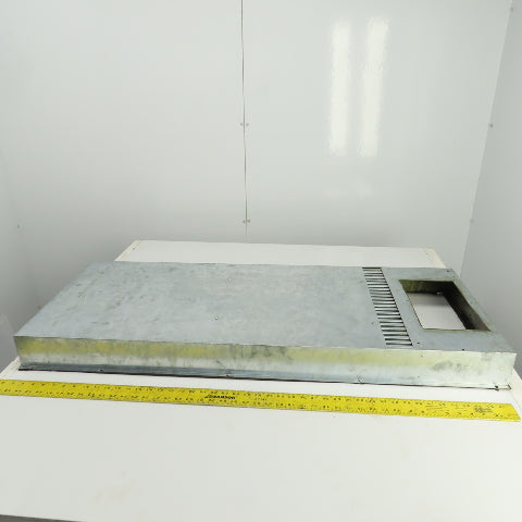 46-3/4" x 19" x 3-1/2"  Aluminum Fin Style Heat Sink For Electrical Cabinet