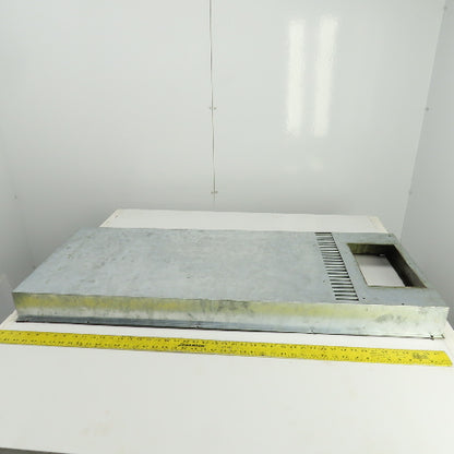 46-3/4" x 19" x 3-1/2"  Aluminum Fin Style Heat Sink For Electrical Cabinet