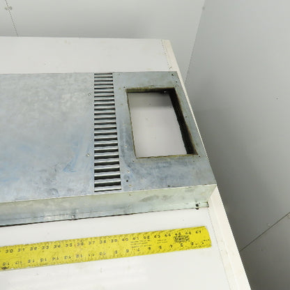 46-3/4" x 19" x 3-1/2"  Aluminum Fin Style Heat Sink For Electrical Cabinet