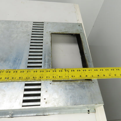 46-3/4" x 19" x 3-1/2"  Aluminum Fin Style Heat Sink For Electrical Cabinet