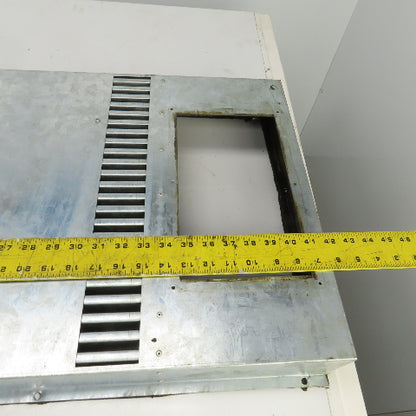 46-3/4" x 19" x 3-1/2"  Aluminum Fin Style Heat Sink For Electrical Cabinet