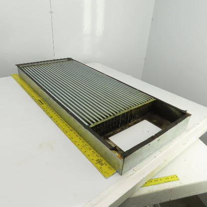 46-3/4" x 19" x 3-1/2"  Aluminum Fin Style Heat Sink For Electrical Cabinet