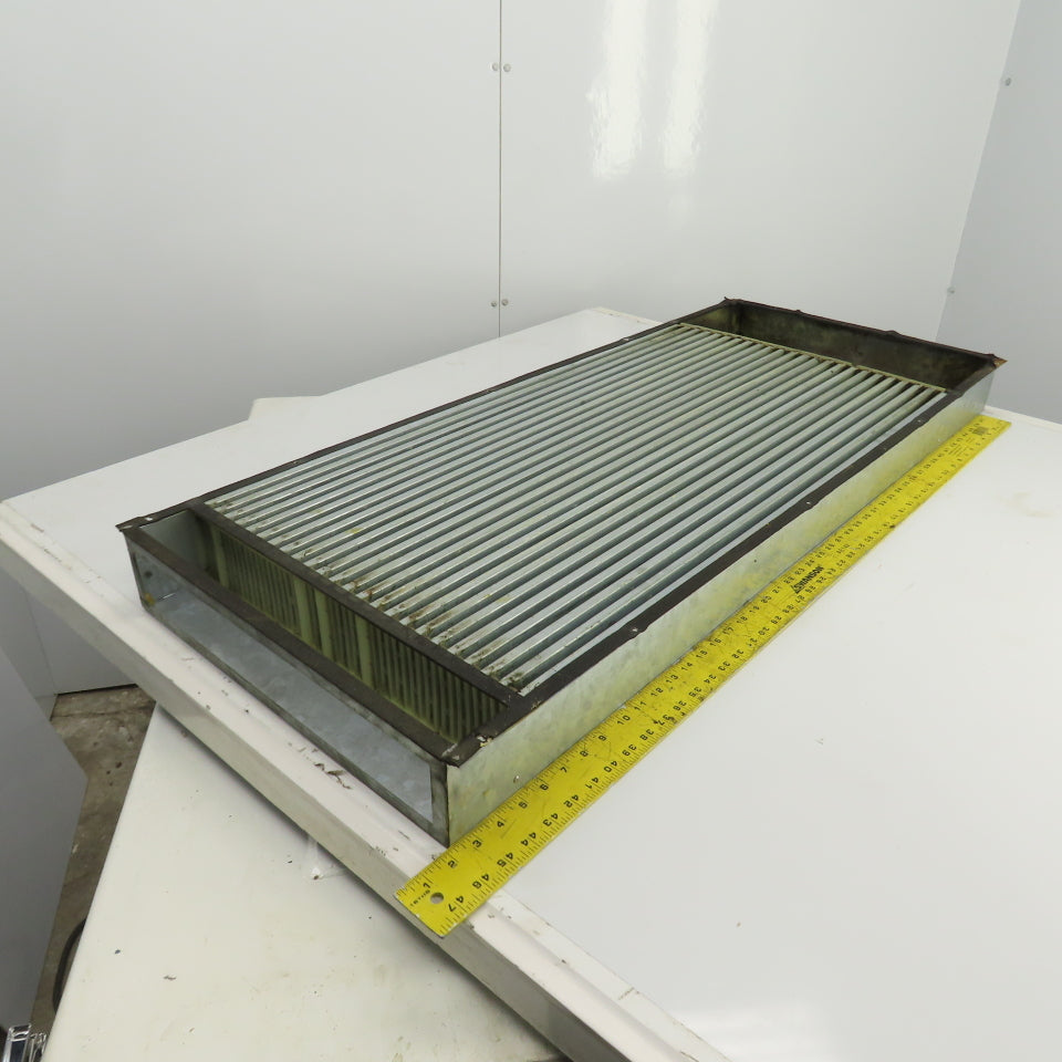 46-3/4" x 19" x 3-1/2"  Aluminum Fin Style Heat Sink For Electrical Cabinet