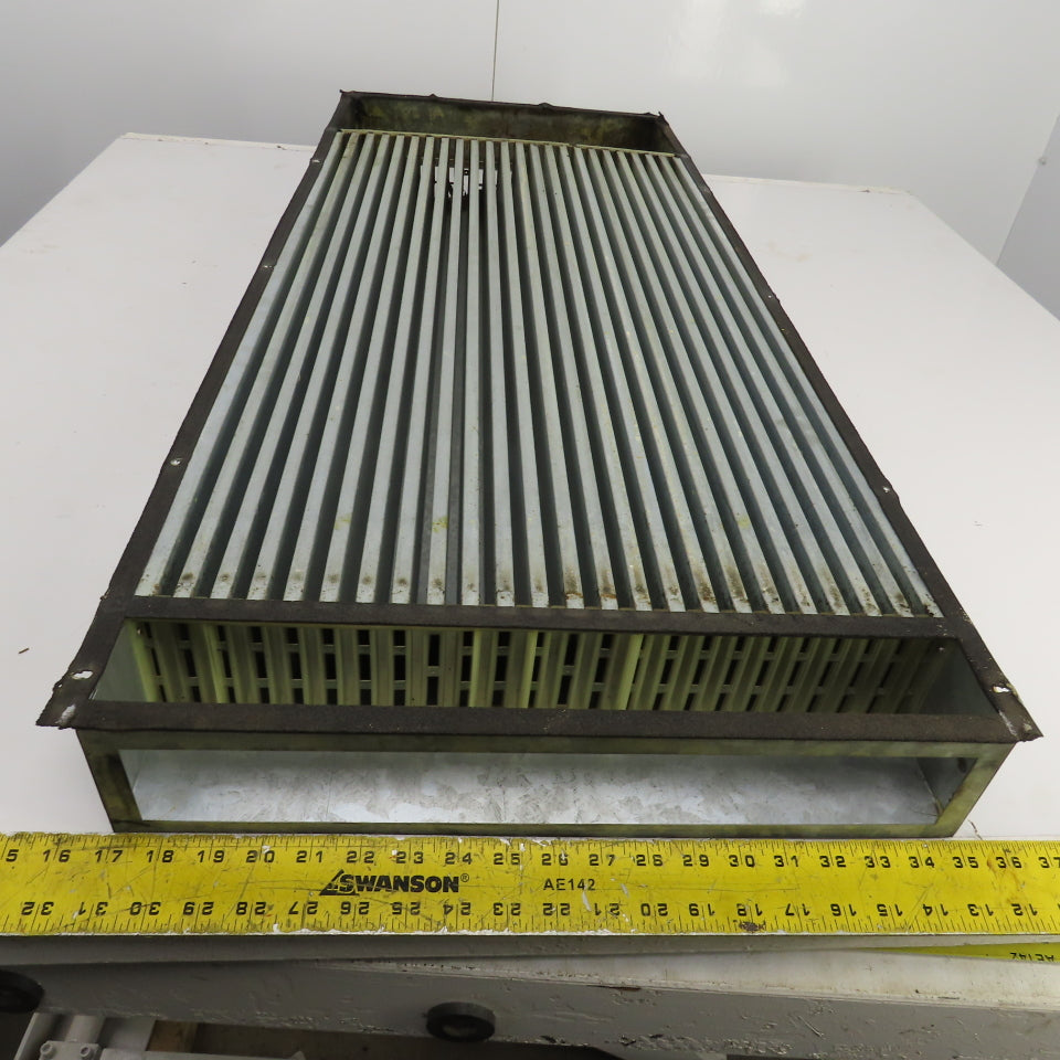 46-3/4" x 19" x 3-1/2"  Aluminum Fin Style Heat Sink For Electrical Cabinet