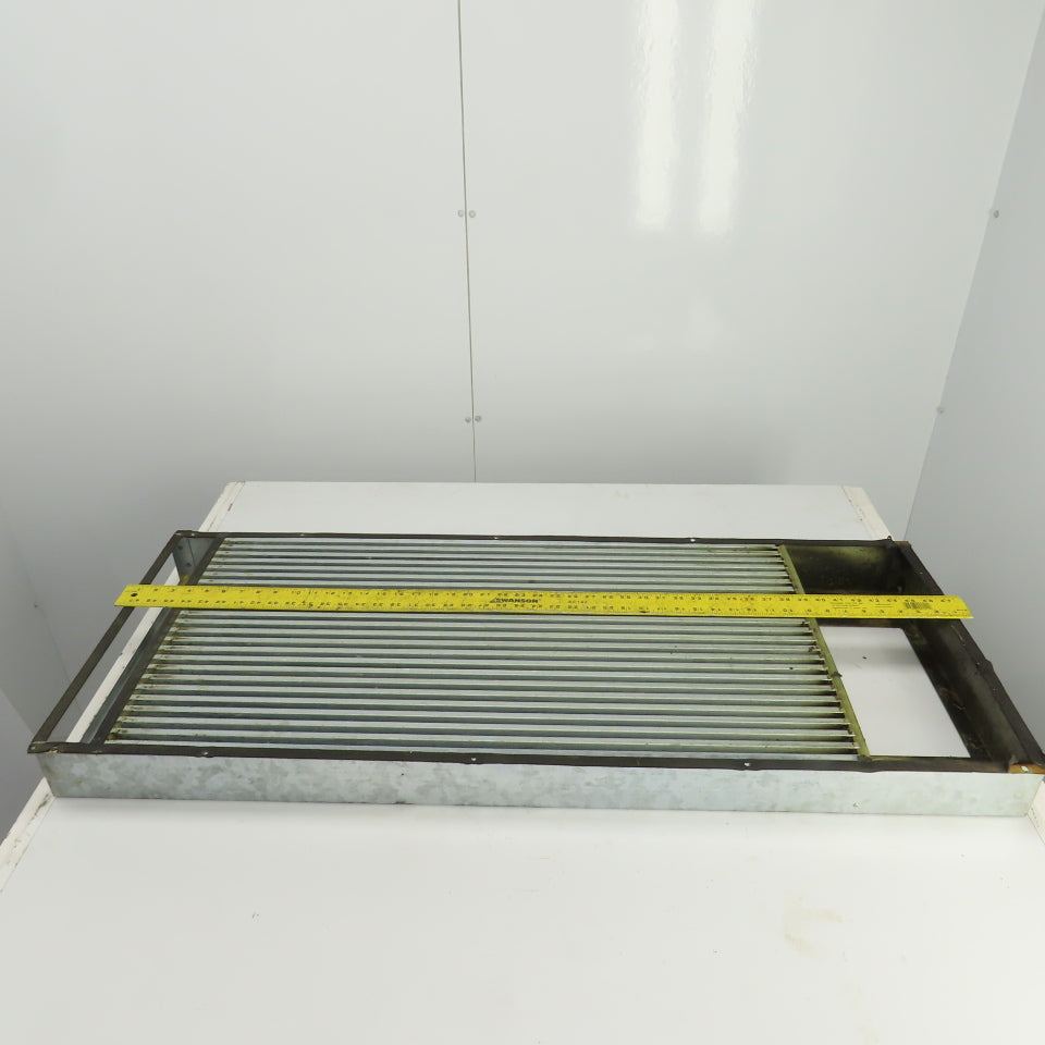 46-3/4" x 19" x 3-1/2"  Aluminum Fin Style Heat Sink For Electrical Cabinet