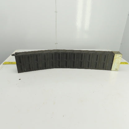 Nylatube 35-1/2" OAL Enclosed Cable Carrier Energy Chain  5-1/8" x 2-1/4" ID