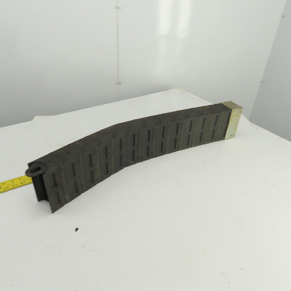 Nylatube 35-1/2" OAL Enclosed Cable Carrier Energy Chain  5-1/8" x 2-1/4" ID