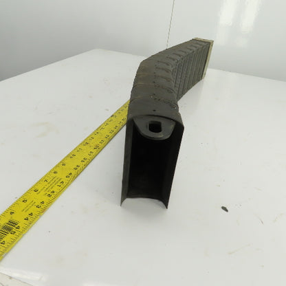 Nylatube 35-1/2" OAL Enclosed Cable Carrier Energy Chain  5-1/8" x 2-1/4" ID