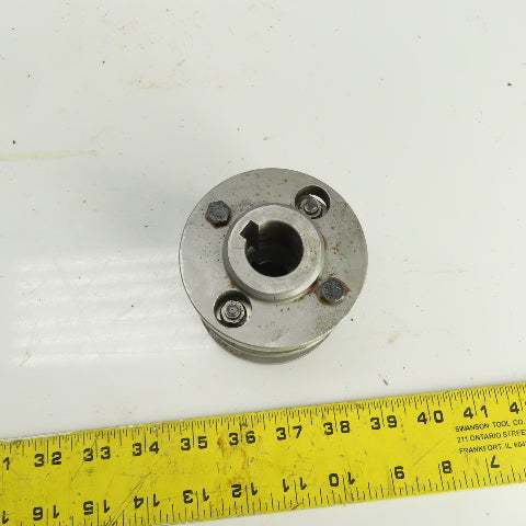 Thomas Warren 101 DBZ 20mm x 24mm Flexible Disc Shaft Coupling 89mm OAL