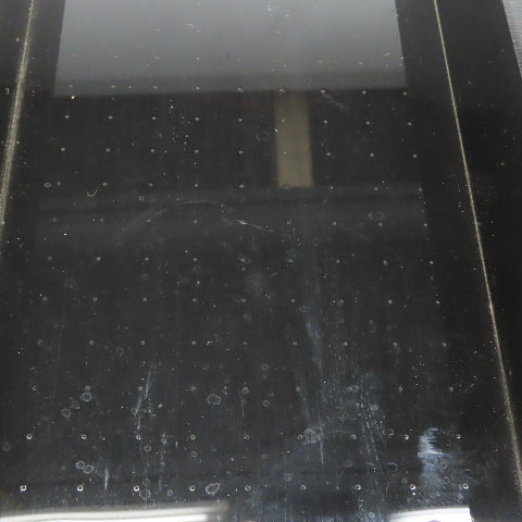 4" x 10-1/4" Long Acrylic Air Float Small Parts Discharge Loading Conveyor Ramp