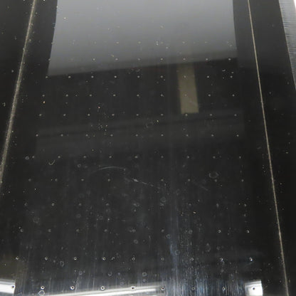 4" x 10-1/4" Long Acrylic Air Float Small Parts Discharge Loading Conveyor Ramp