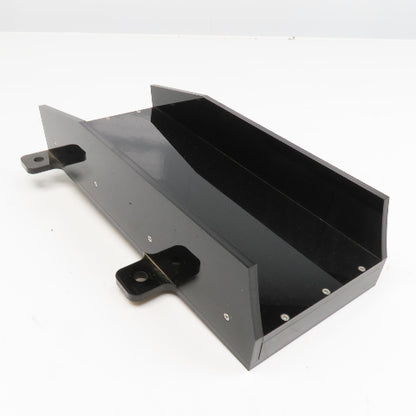 4" x 10-1/4" Long Acrylic Air Float Small Parts Discharge Loading Conveyor Ramp