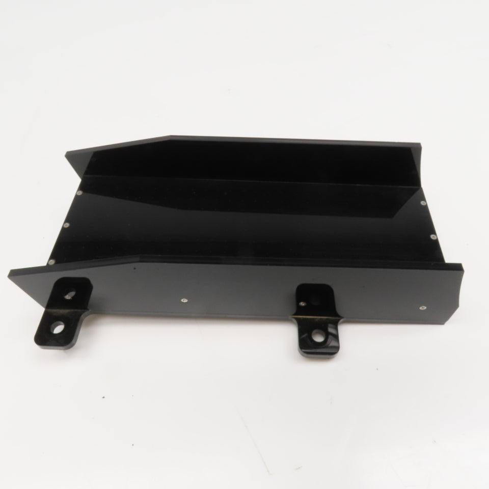 4" x 10-1/4" Long Acrylic Air Float Small Parts Discharge Loading Conveyor Ramp