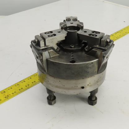 UVA P-225S NR-7462 Work Holding Chuck/Station 1.725" Tapered Bore 4 Bolt Mount