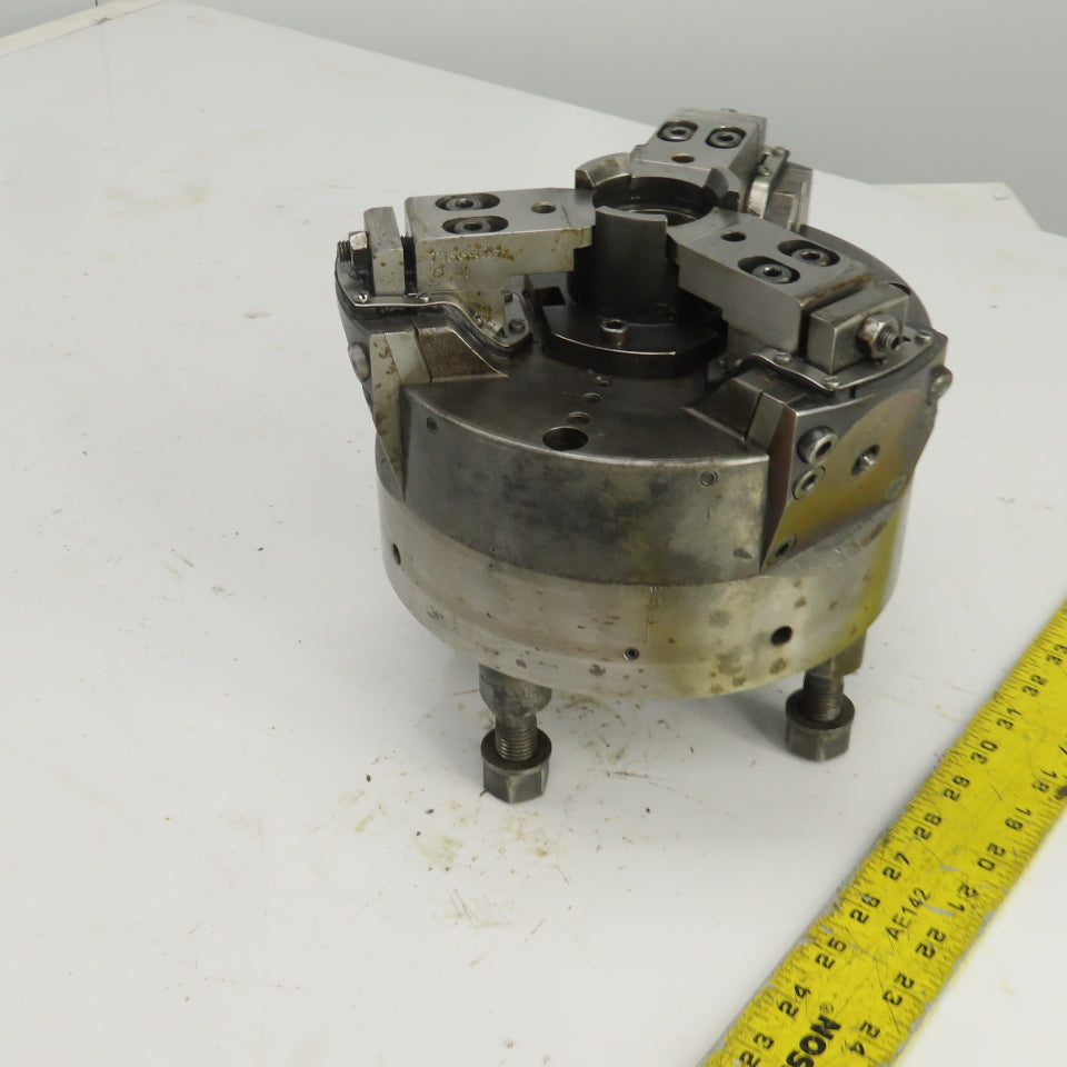 UVA P-225S NR-7462 Work Holding Chuck/Station 1.725" Tapered Bore 4 Bolt Mount