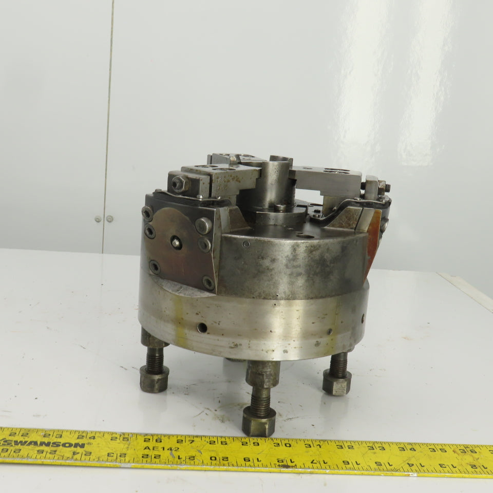 UVA P-225S NR-7462 Work Holding Chuck/Station 1.725" Tapered Bore 4 Bolt Mount
