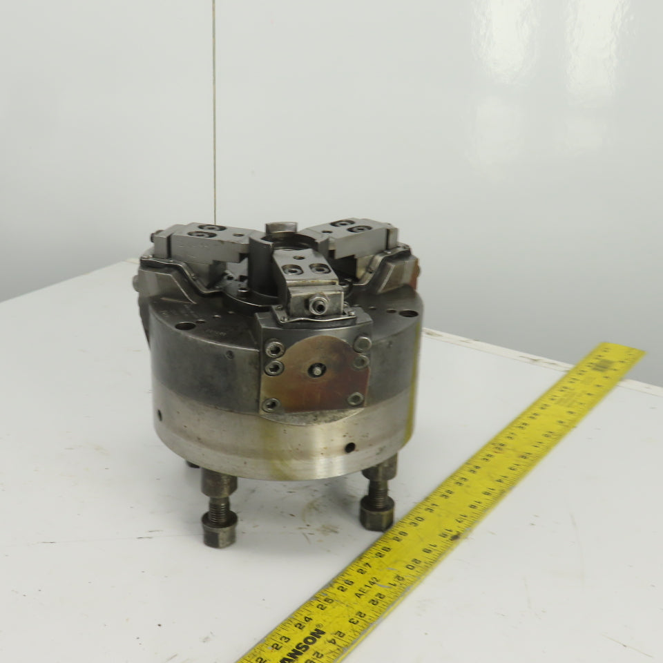 UVA P-225S NR-7462 Work Holding Chuck/Station 1.725" Tapered Bore 4 Bolt Mount