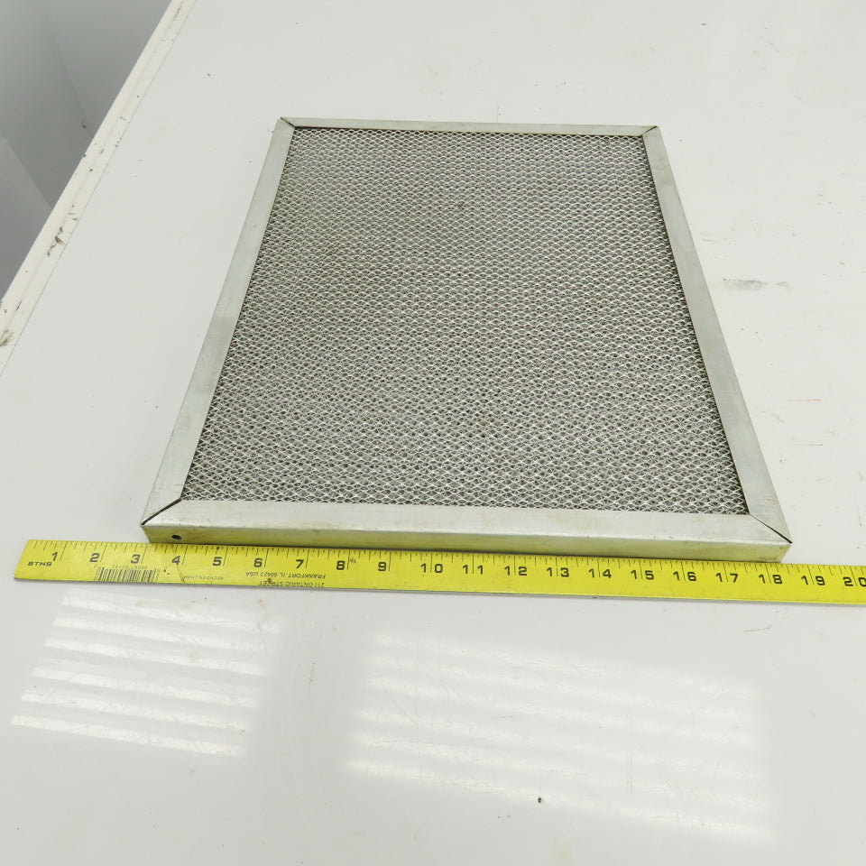 19-1/2" x 15-1/2" Aluminum Mesh Washable Filter