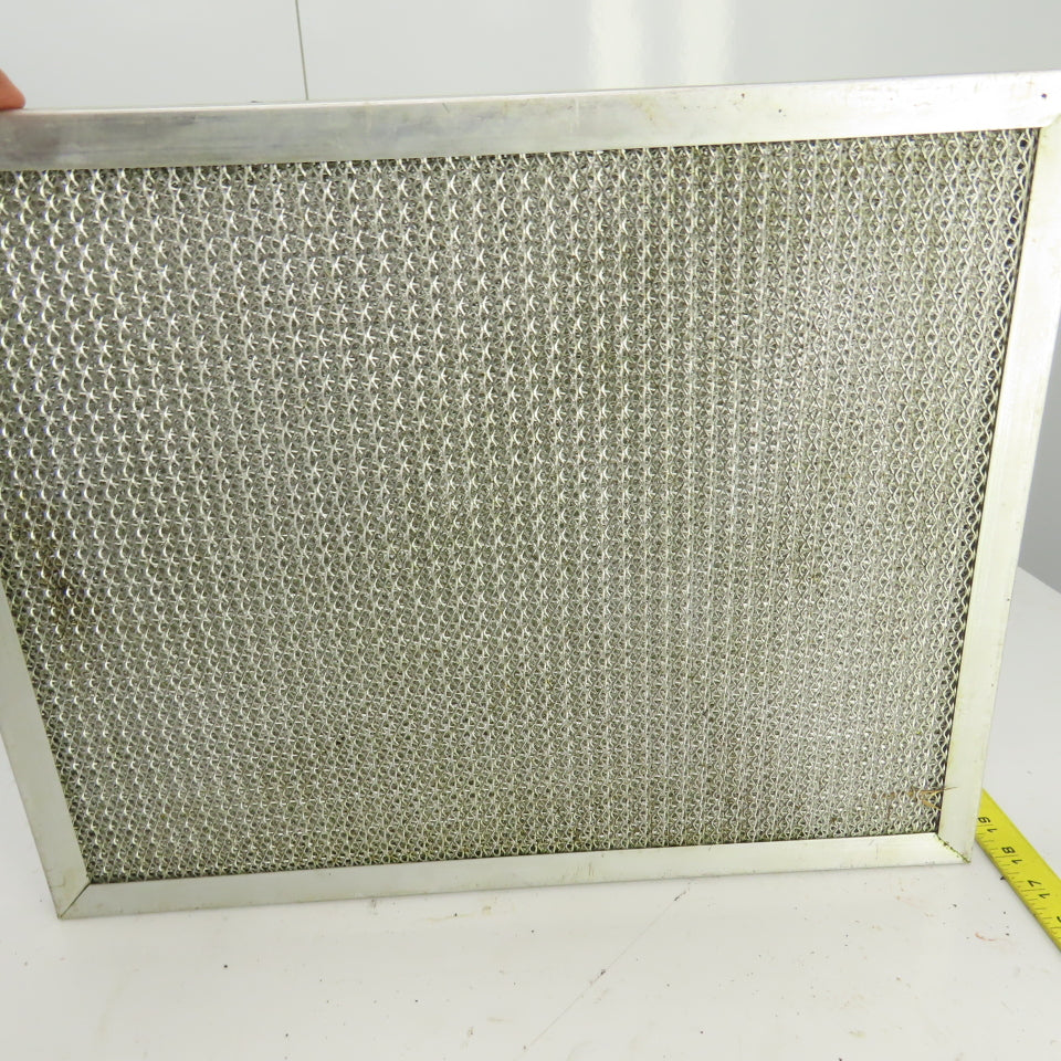 19-1/2" x 15-1/2" Aluminum Mesh Washable Filter