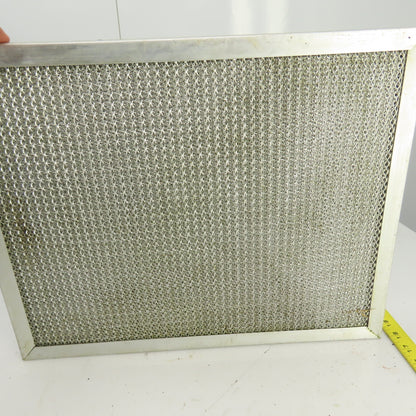 19-1/2" x 15-1/2" Aluminum Mesh Washable Filter