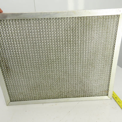 19-1/2" x 15-1/2" Aluminum Mesh Washable Filter