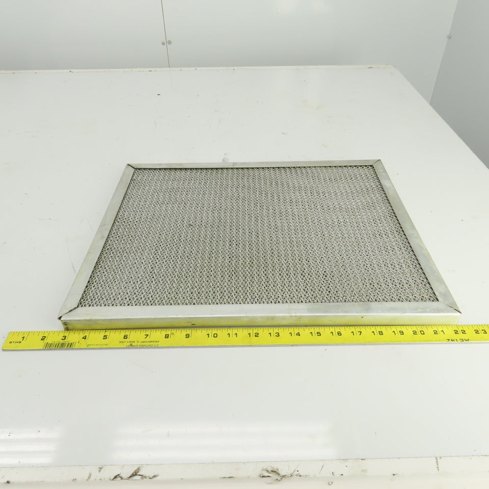 19-1/2" x 15-1/2" Aluminum Mesh Washable Filter