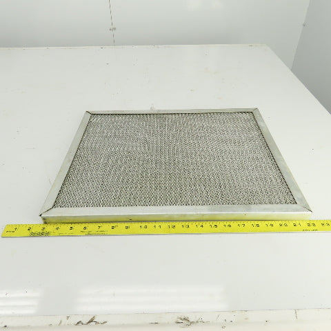 19-1/2" x 15-1/2" Aluminum Mesh Washable Filter