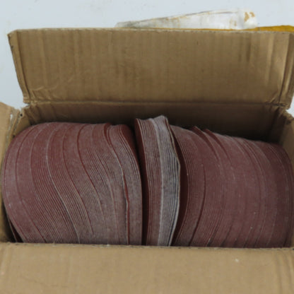 Orange Connex 5"/125mm OD Sandpaper Pads Grit Grade P320 Lot Of 300