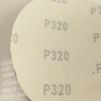 Orange Connex 5"/125mm OD Sandpaper Pads Grit Grade P320 Lot Of 300