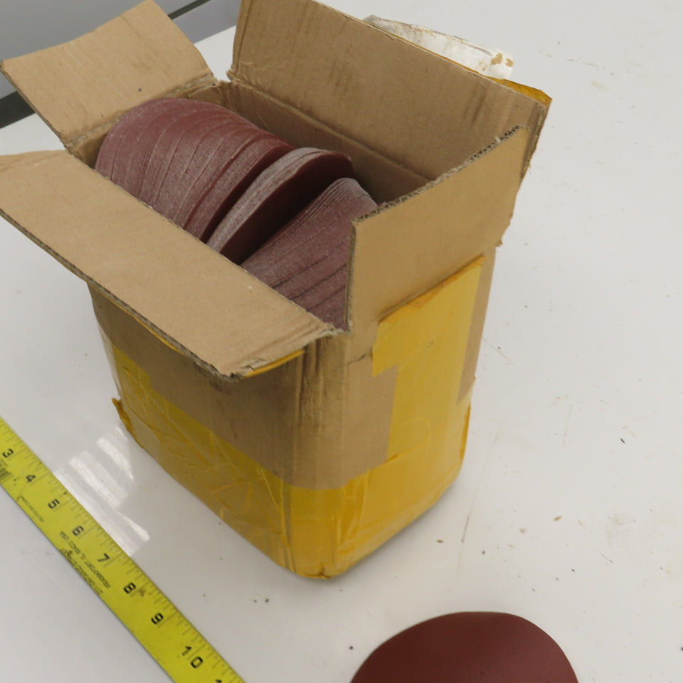 Orange Connex 5"/125mm OD Sandpaper Pads Grit Grade P320 Lot Of 300