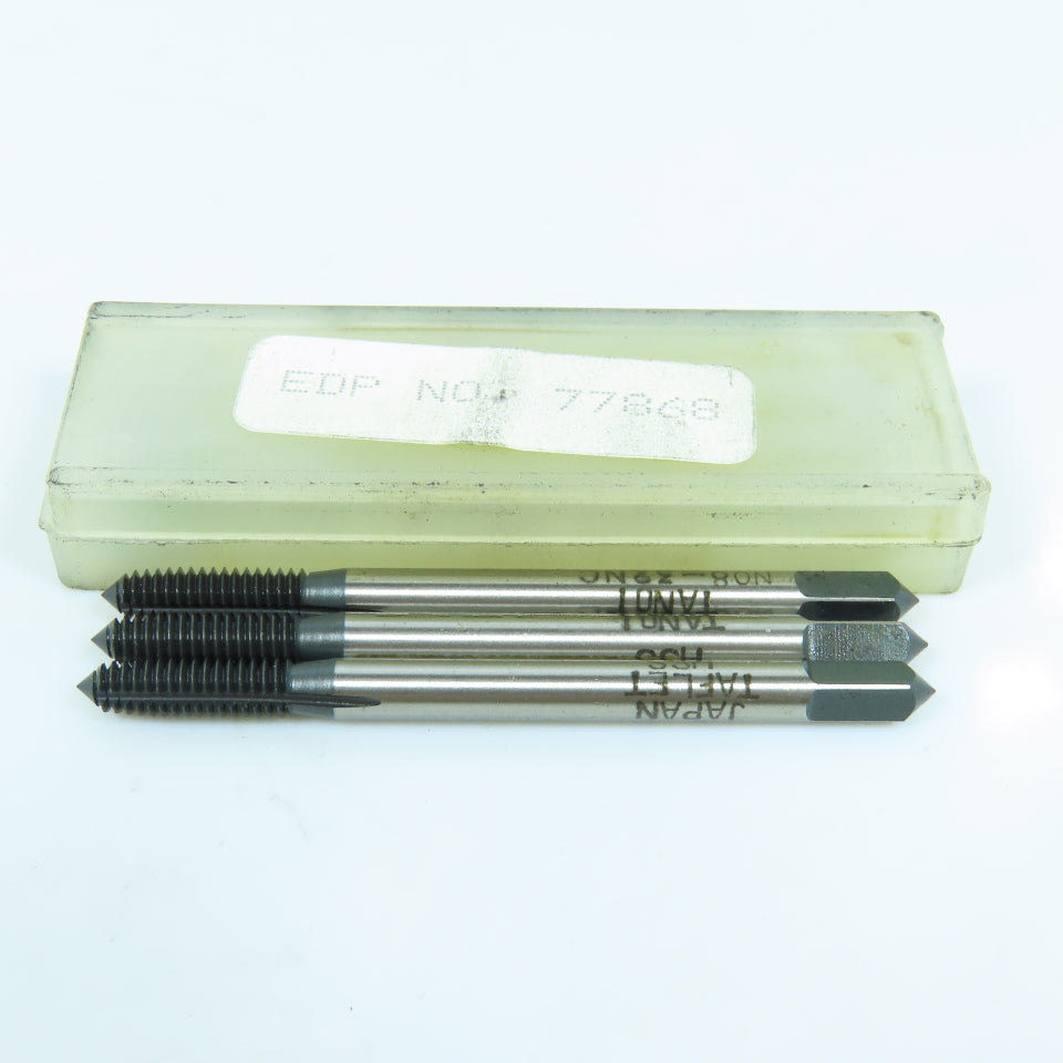 Tanoi 77868 8-32 Thread Forming Roll Tap 2 Groove Lot of 3