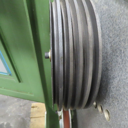 Nokia Maillefer Exit Capstan 3 Wheel 250mm Take-up Catenary Arm Tensioner 180VDC