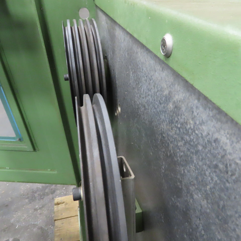 Nokia Maillefer Exit Capstan 3 Wheel 250mm Take-up Catenary Arm Tensioner 180VDC