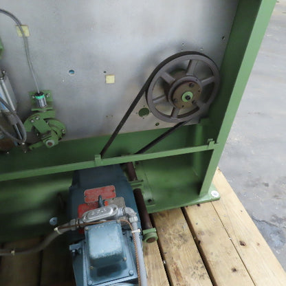 Nokia Maillefer Exit Capstan 3 Wheel 250mm Take-up Catenary Arm Tensioner 180VDC