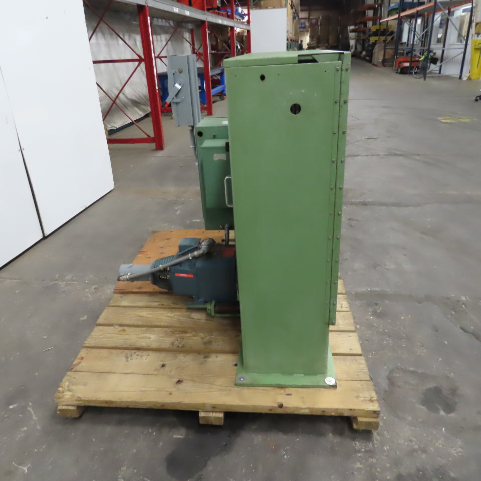 Nokia Maillefer Exit Capstan 3 Wheel 250mm Take-up Catenary Arm Tensioner 180VDC