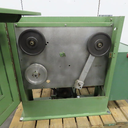 Nokia Maillefer Exit Capstan 3 Wheel 250mm Take-up Catenary Arm Tensioner 180VDC