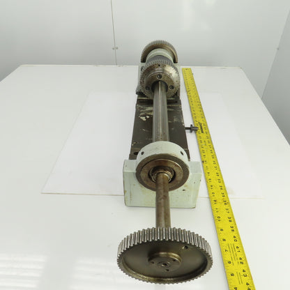 Triple Belt Drive Assembly 37" OAL 26-3/8" x 7" Base Belt Drive 1-7/8"x3/4" Wide