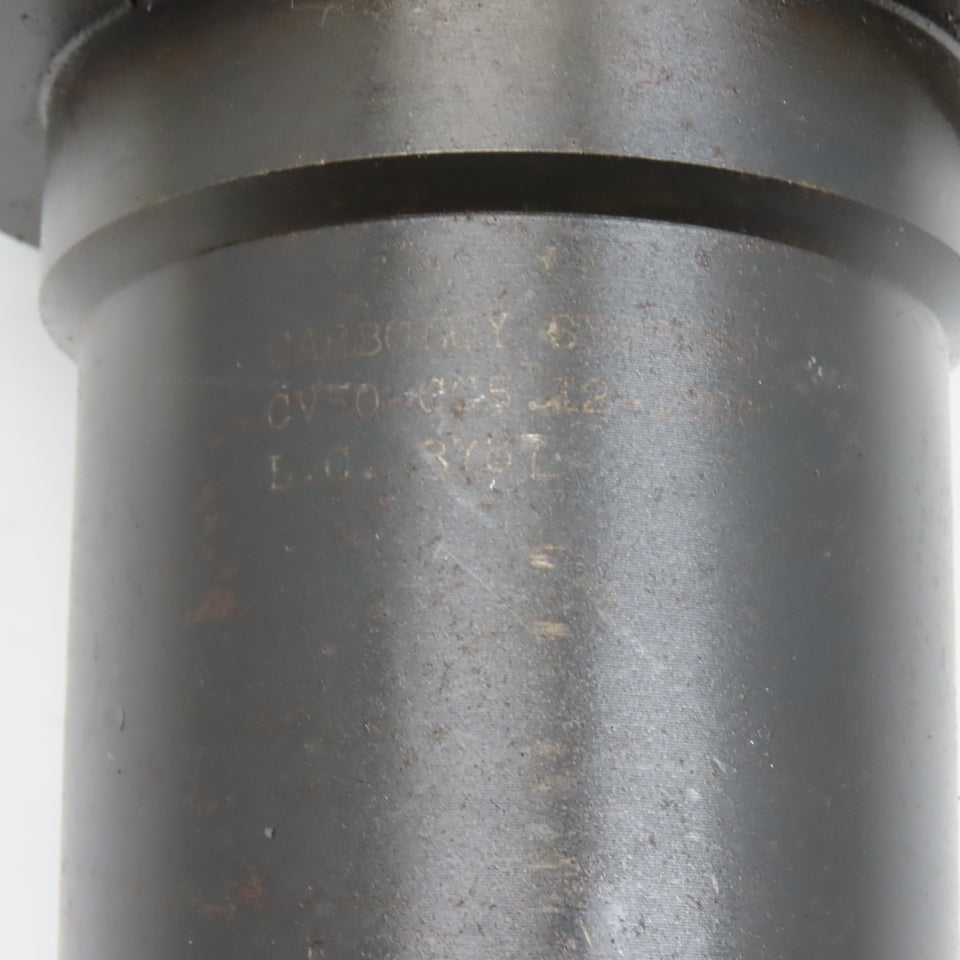 Carboloy CV50-CC5-12-1000 CAT50 Tool Holder Collet Chuck 4-3/4" Projection