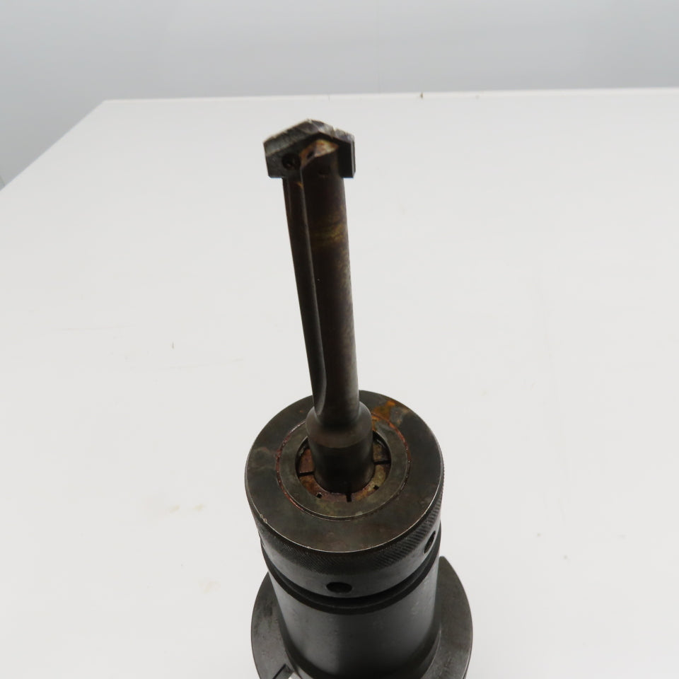 Carboloy CV50-CC5-12-1000 CAT50 Tool Holder Collet Chuck 4-3/4" Projection